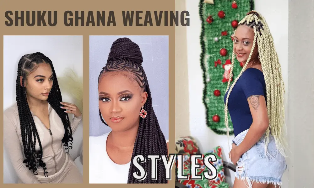 Shuku Ghana Weaving Styles Embrace African Elegance in Your Hair