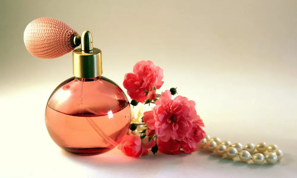 perfume display